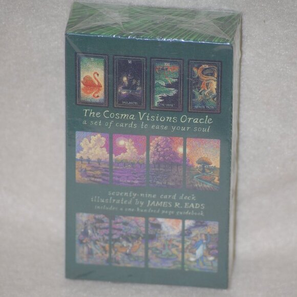 NWT Little Cosma Visions Oracle Cards 79 Card Deck by James R. E Ease Your Soul - Picture 2 of 5